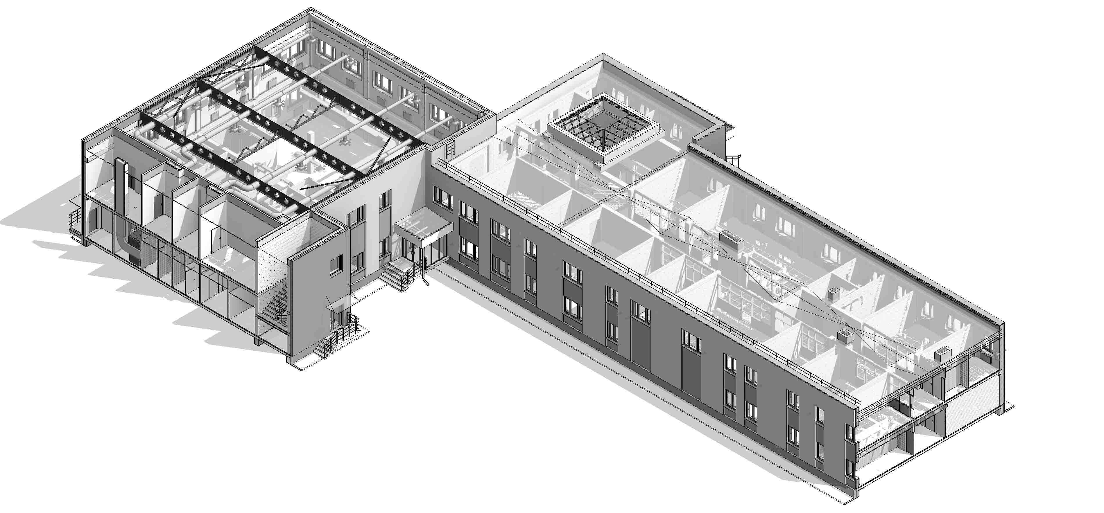 модель проектування промислової споруди
