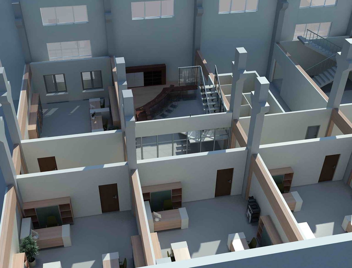 модель промислової споруди