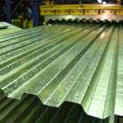 What material is used for the production of corrugated board