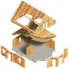 Prefabricated house construction technology