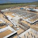 Продолжается строительство крупнейшей в Украине фермы по выращиванию креветок