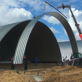 Бескаркасные Ангары