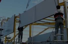 Монтаж сендвіч-панелей